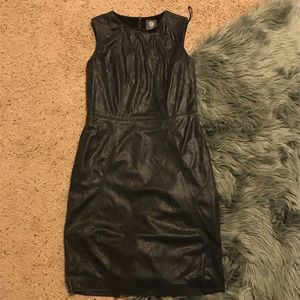 Vince Camuto Poly Suede Sleeveless Dress